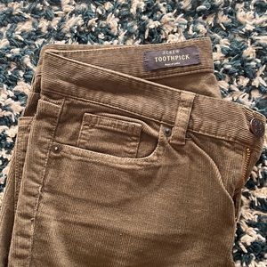 Jcrew Toothpick Corduroy
